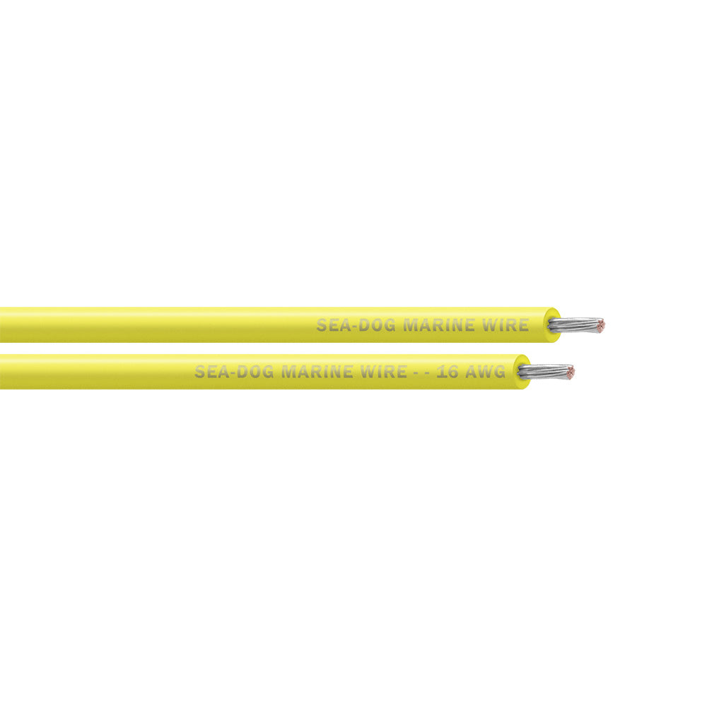 SeaDog 16 AWG Yellow Primary Wire 500 8016037
