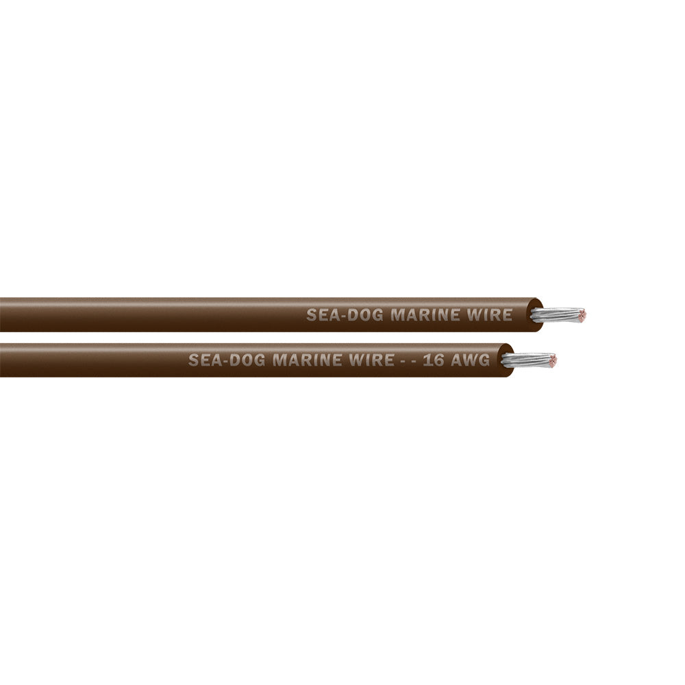 SeaDog 16 AWG Brown Primary Wire 1000 8016079