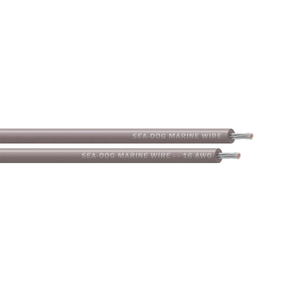 SeaDog 16 AWG Grey Primary Wire 100 8016112