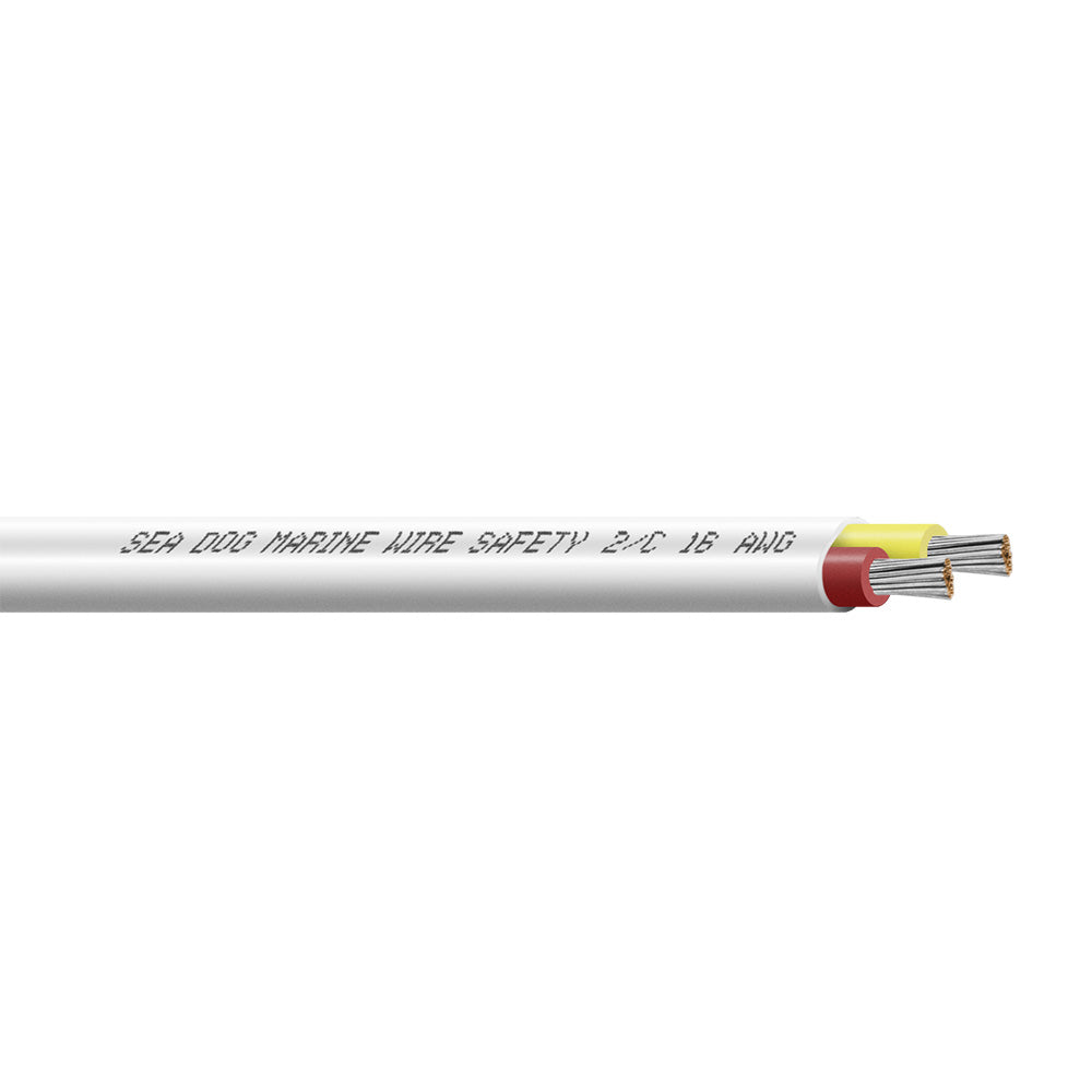 SeaDog 182 AWG Duplex Safety Wire RedYellow 1000 8018229