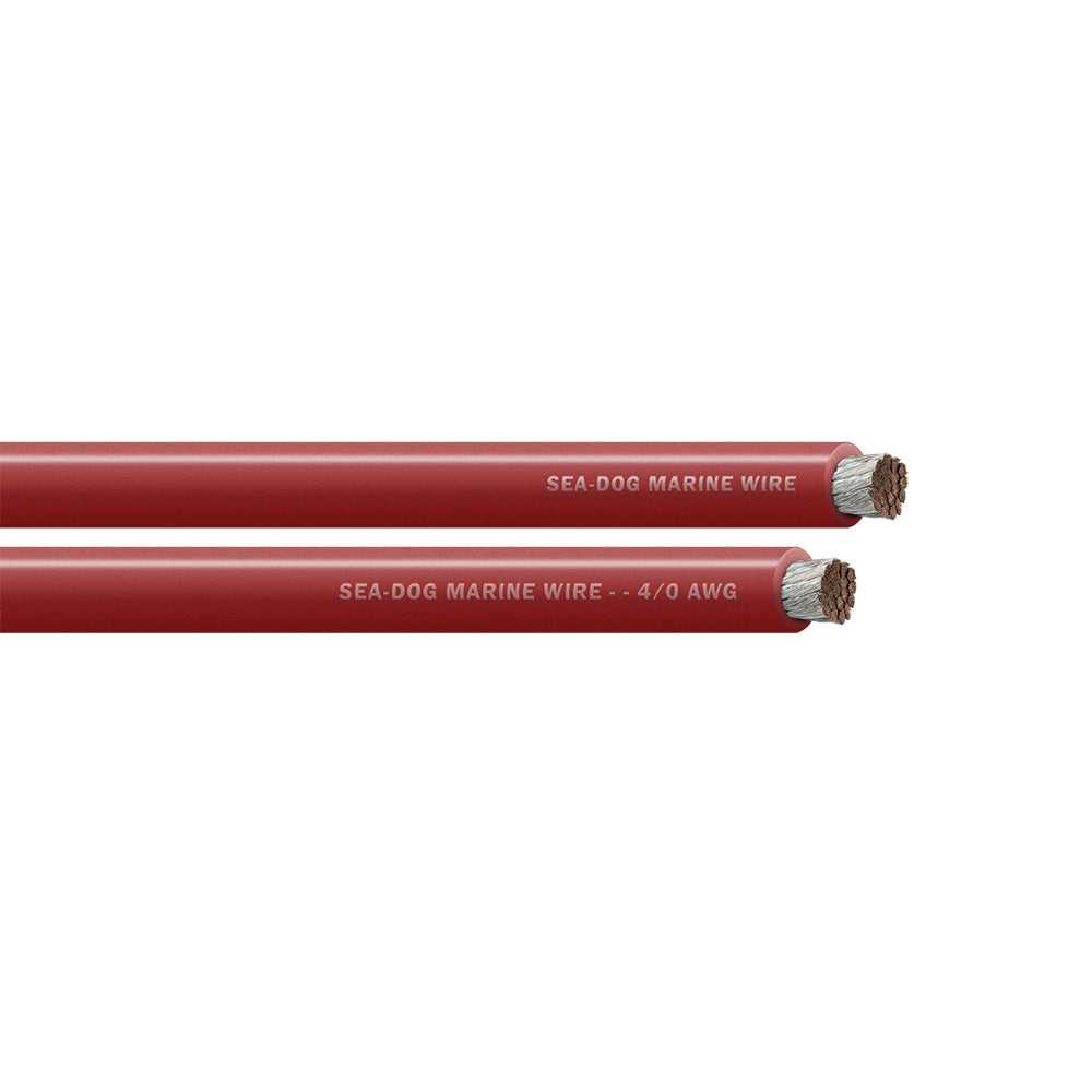 SeaDog 40 AWG Red Battery Cable 25 8041020