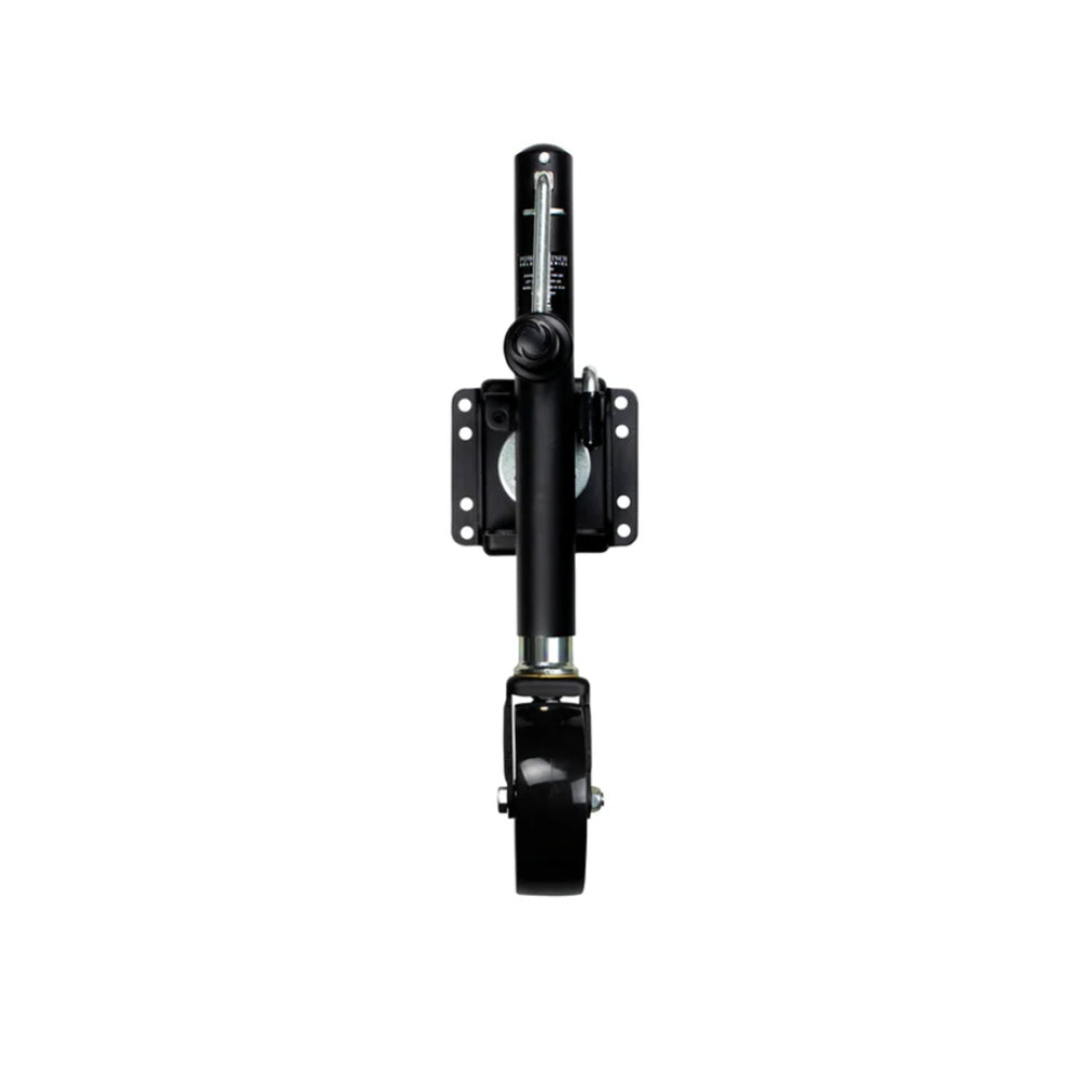 Powerwinch Select Series Jack 1000lb BoltOn Single Wheel Carbon Black 21400J1000B1BR