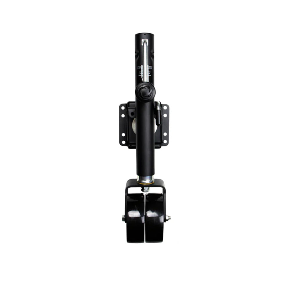 Powerwinch Select Series Jack 1500lb BoltOn Double Wheel Carbon Black 21400J1500B2BR