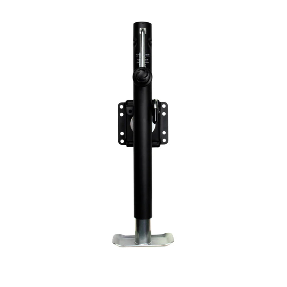 Powerwinch Select Series Jack 2500lb BoltOn Flat Plate Carbon Black 21400J2500BFBR