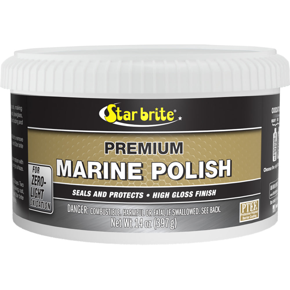 Star brite Premium Marine Polish UV Protection High Gloss Finish 14 oz 85714