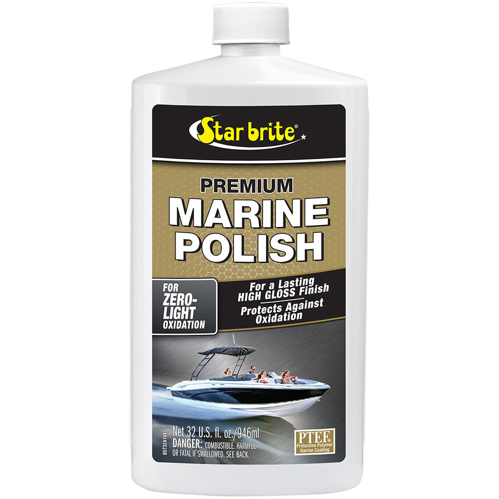 Star brite Premium Marine Polish UV Protection High Gloss Finish 32 oz 85732
