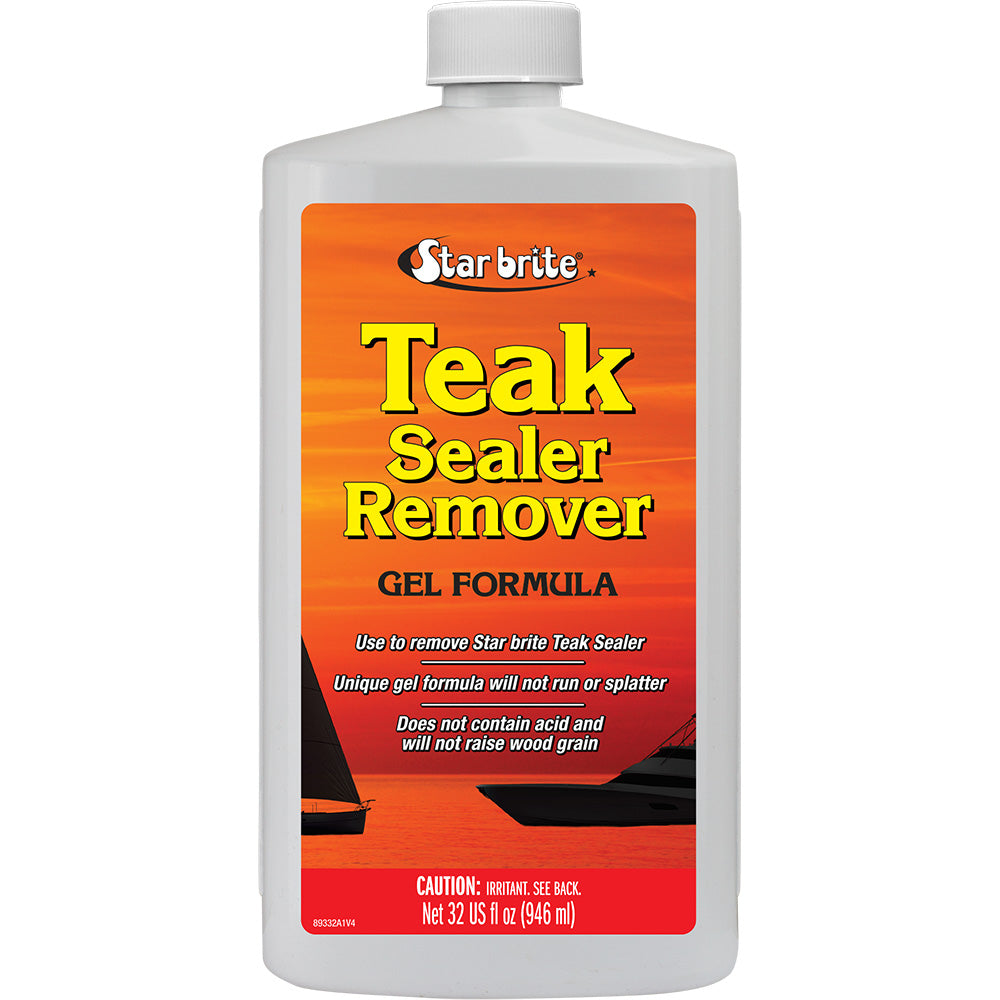 Star brite Teak Sealer Remover Gel Formula Citrus Scent 32 oz 89332