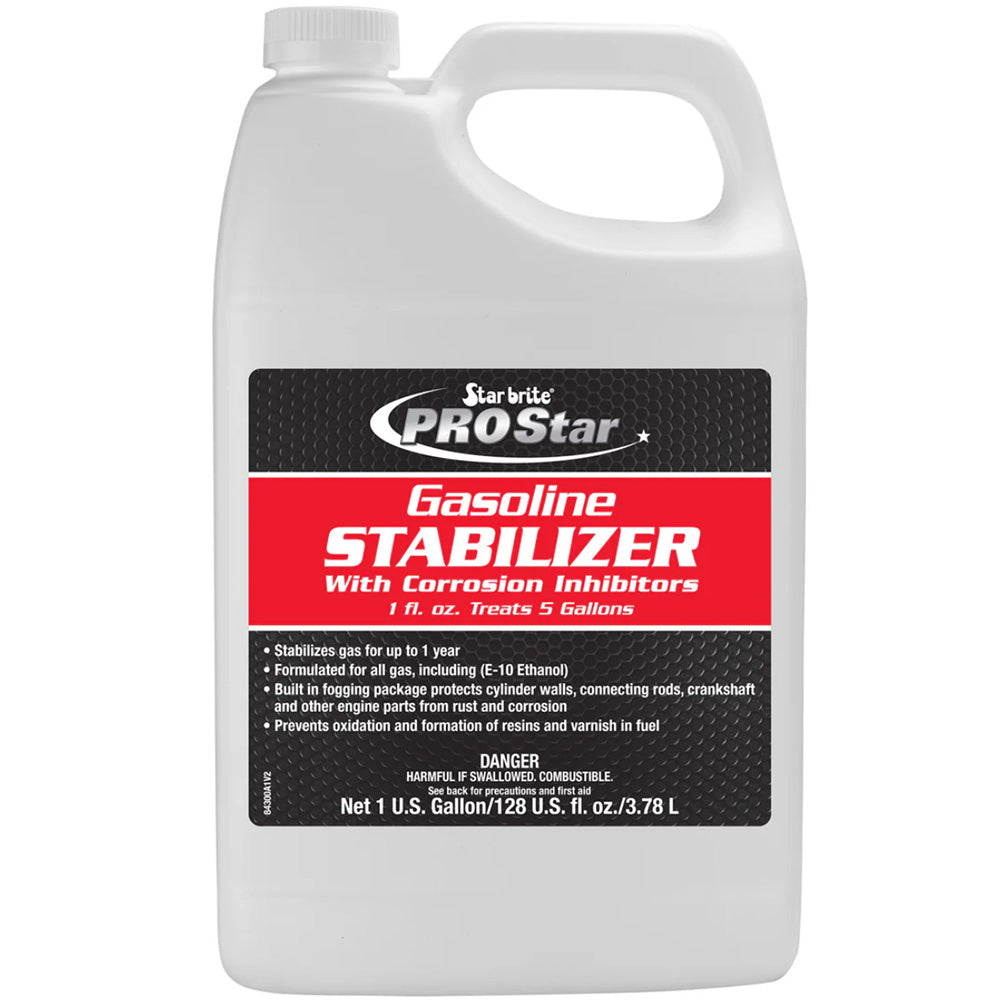 Star brite PRO Star Gas Stabilizer wCorrosion Inhibitors 1 Gallon 84300