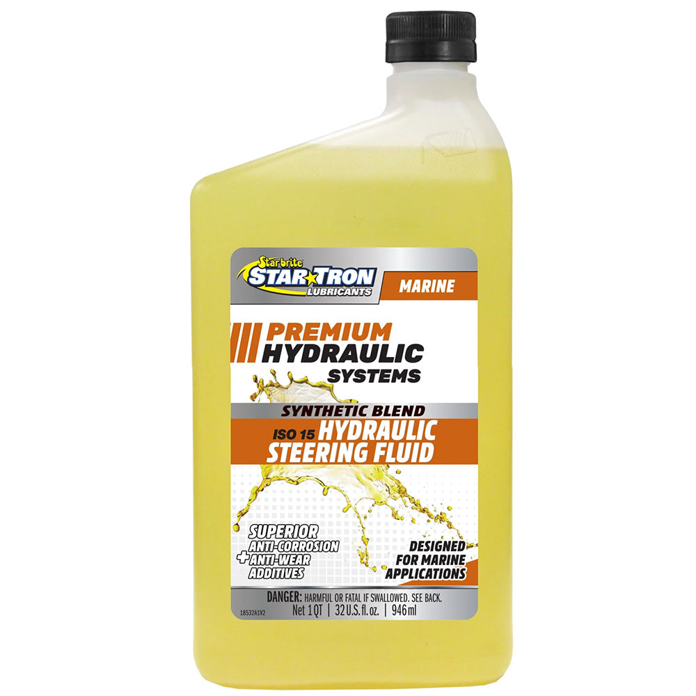 Star brite Hydraulic Steering Fluid ISO 15 Marine Synthetic Blend 32 oz 18532