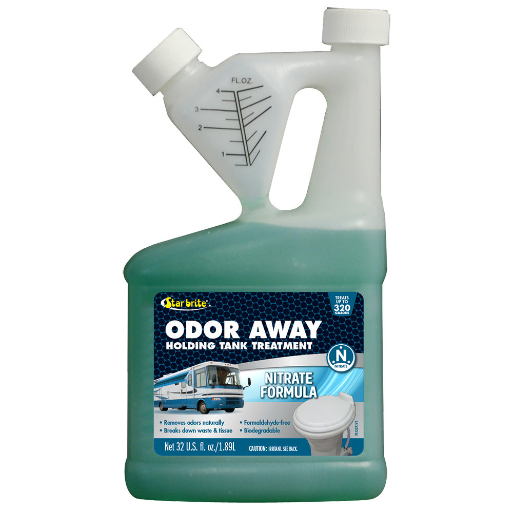 Star brite Odor Away Holding Tank Treatment Nitrate Formula 32 oz 76332