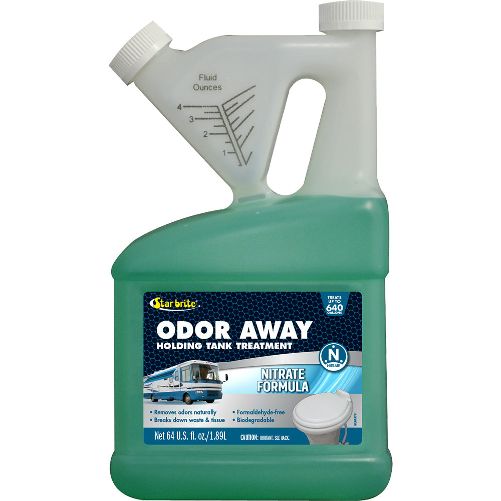 Star brite Odor Away Holding Tank Treatment Nitrate Formula 64 oz 76364