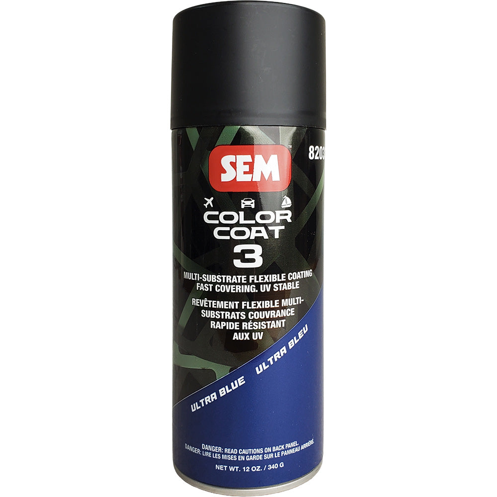 SEM Color Coat 3 Ultra Blue 12 oz 82033