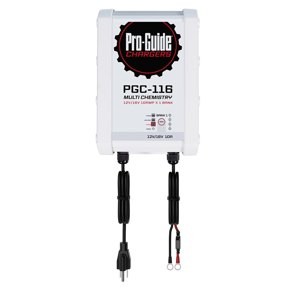 ProGuide 1 Bank OnBoard Battery Charger 12V16V 10Amp PGC116