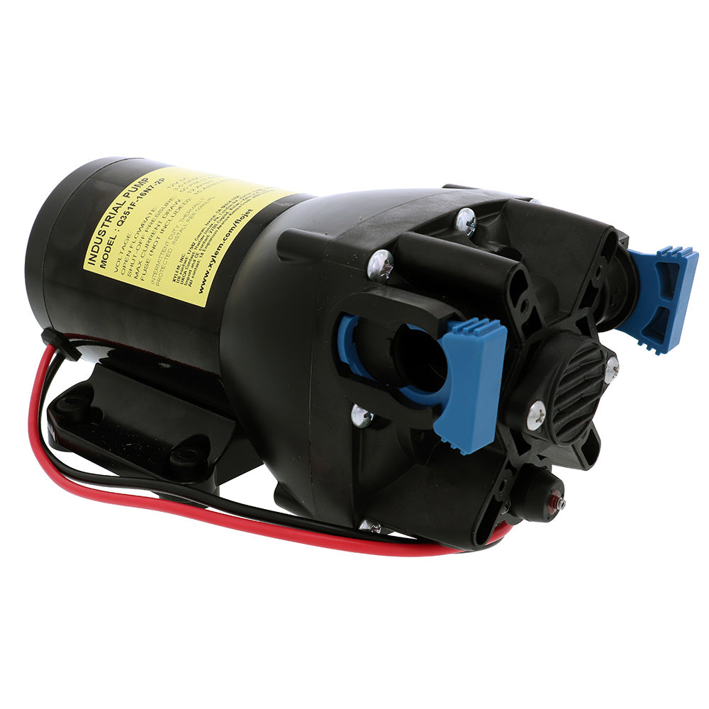 Flojet VersiJet 4 Chamber Diaphragm Pump 24V 35 GPM 50 PSI Q352F16N72P