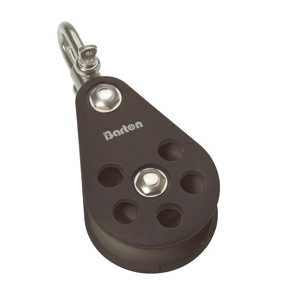 Barton Plain Bearing Pulley Block Single Swivel Size 6 64mm N06130