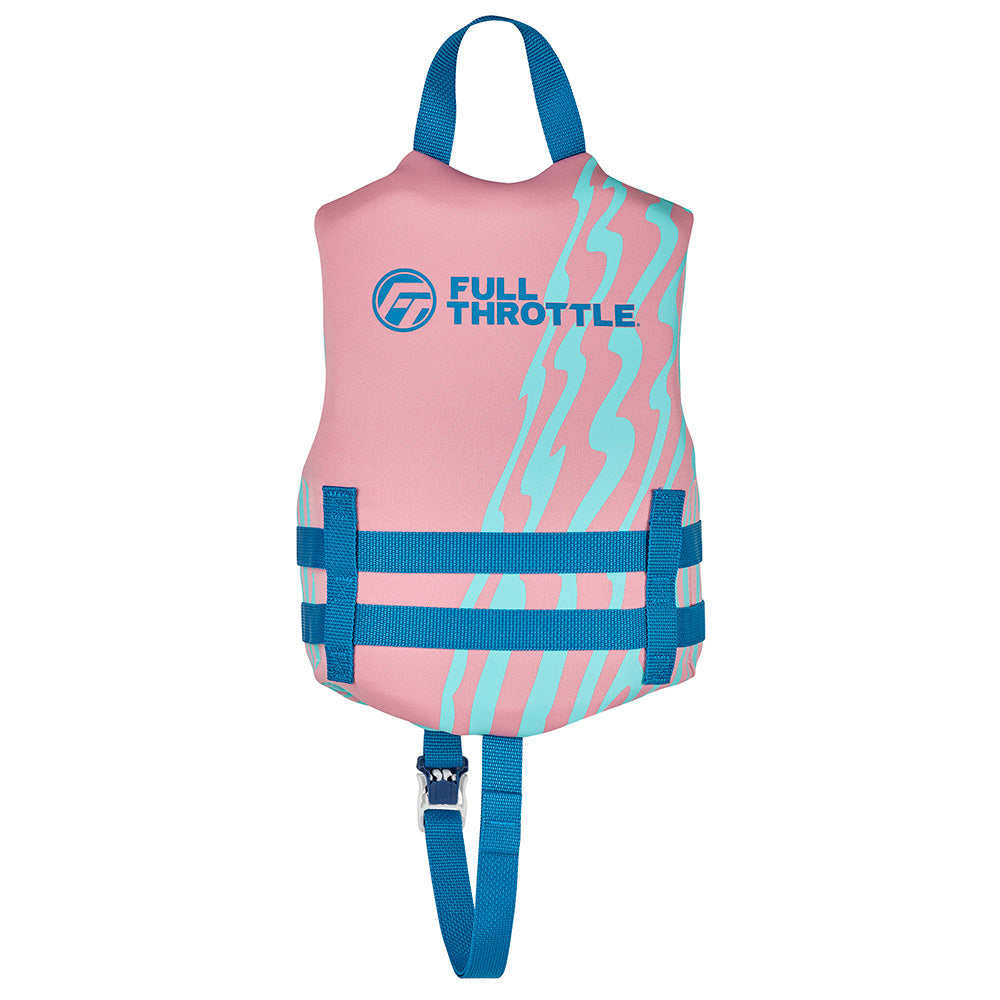 Full Throttle Child Rapid Dry Life Jacket Pink 14210010500126