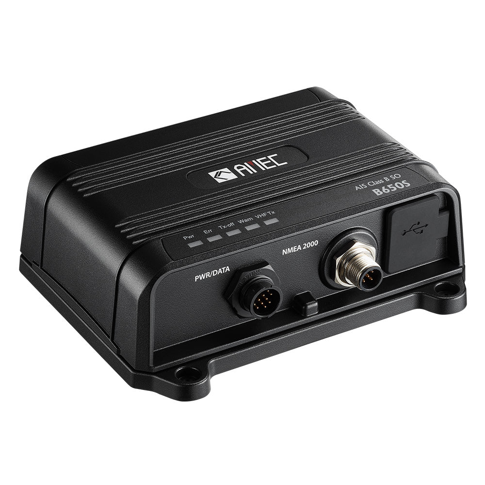 AMEC B650S Class B AIS Transceiver wVHF Antenna Splitter 5WSOTDMA NMEA 2000 NMEA 0183 USB AMECB650S010