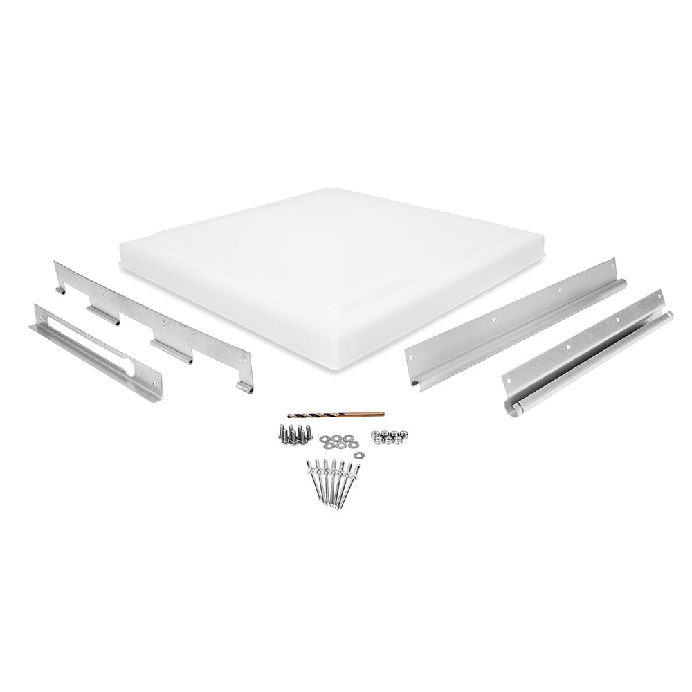 Camco Universal RV Roof Vent Replacement Kit Fits Standard 14 x 14 Vent Openings 40195