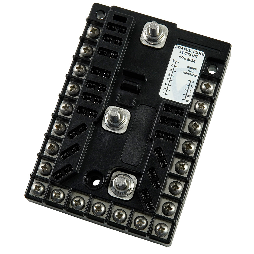 Egis Fuse Block 13 Circuit Ground 200A PDM14 8034