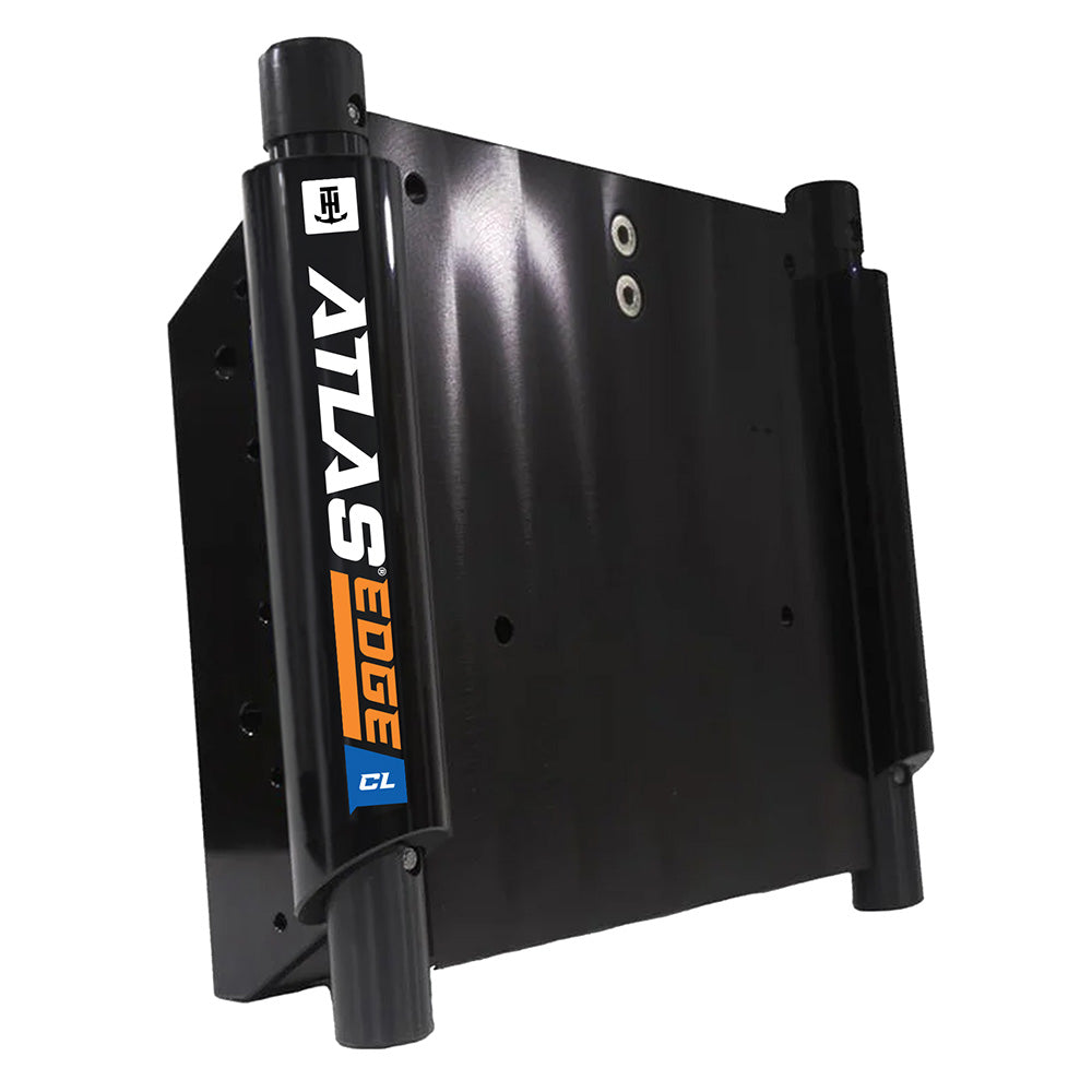 TH Marine ATLAS EDGE 6 Set Back Hydraulic Jack Plate Classic Black AHJE6VBDP