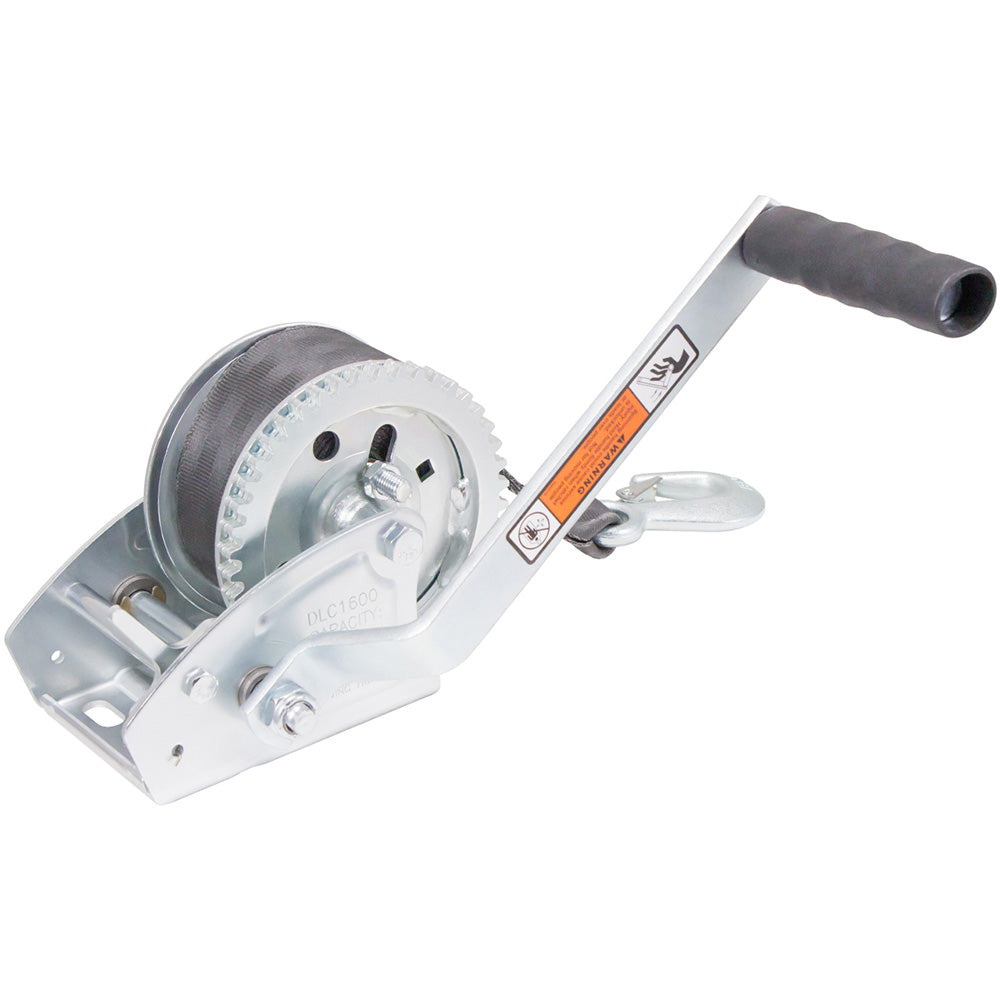Load Rite SingleSpeed Trailer Winch 1600lbs 608923