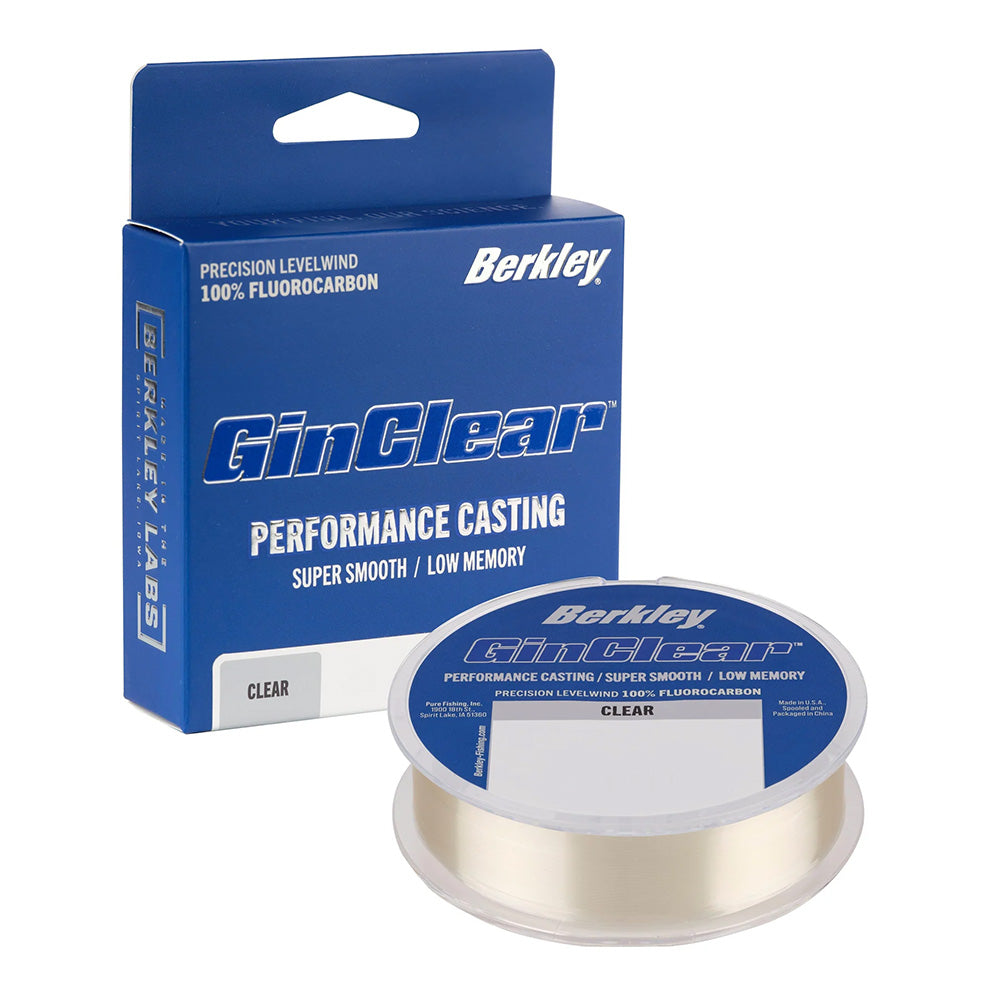 Berkley Ginclear Clear Fluorocarbon Line 12lb 200yd BGCFS1215 1637447