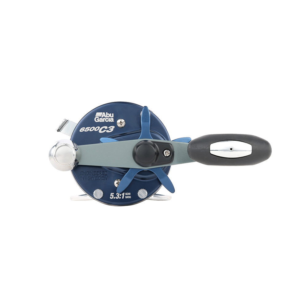 Abu Garcia Ambassadeur C3 Striper Round Baitcast Reel Right Hand C36500STPSPC 1649441
