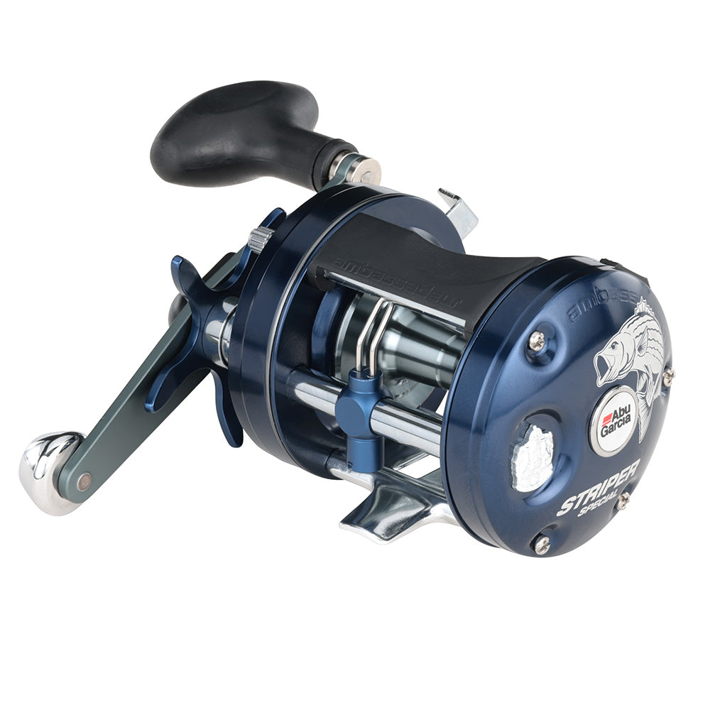 Abu Garcia Ambassadeur C3 Striper Round Baitcast Reel Right Hand C36500STPSPC 1649441