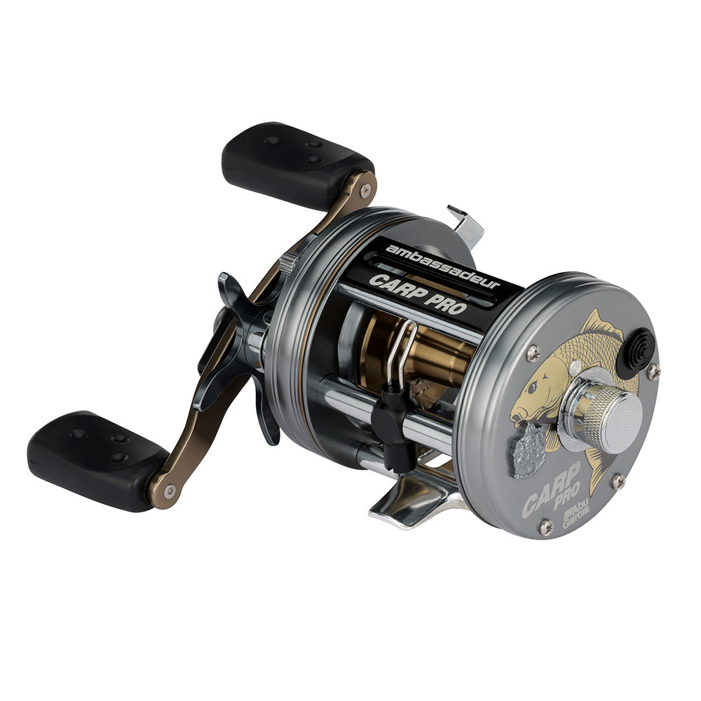Abu Garcia Ambassadeur 6500 Carp Pro Round Baitcast Reel Right Hand PR6500CARPPRO 1649437
