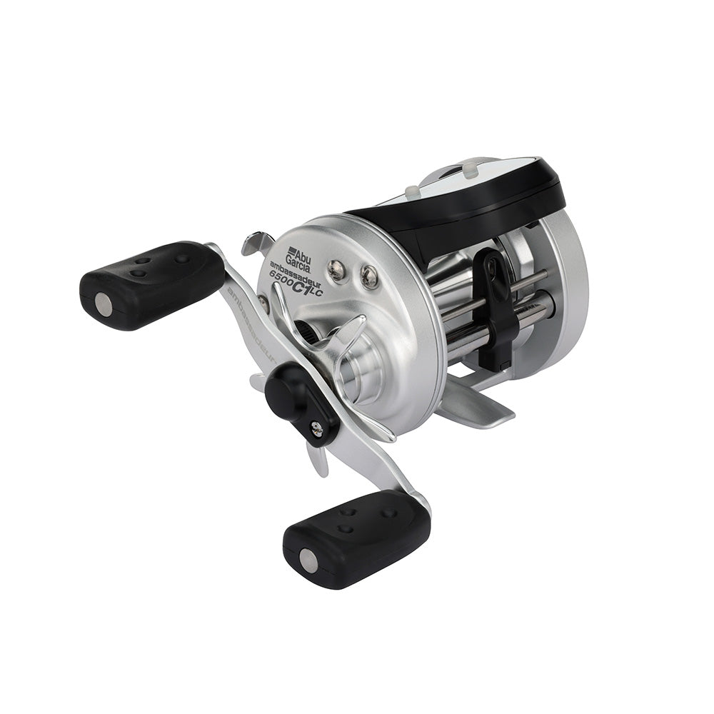 Abu Garcia Ambassadeur C1 6500 Round Reel wDigital Line Counter Right Hand C16500LC 1649434