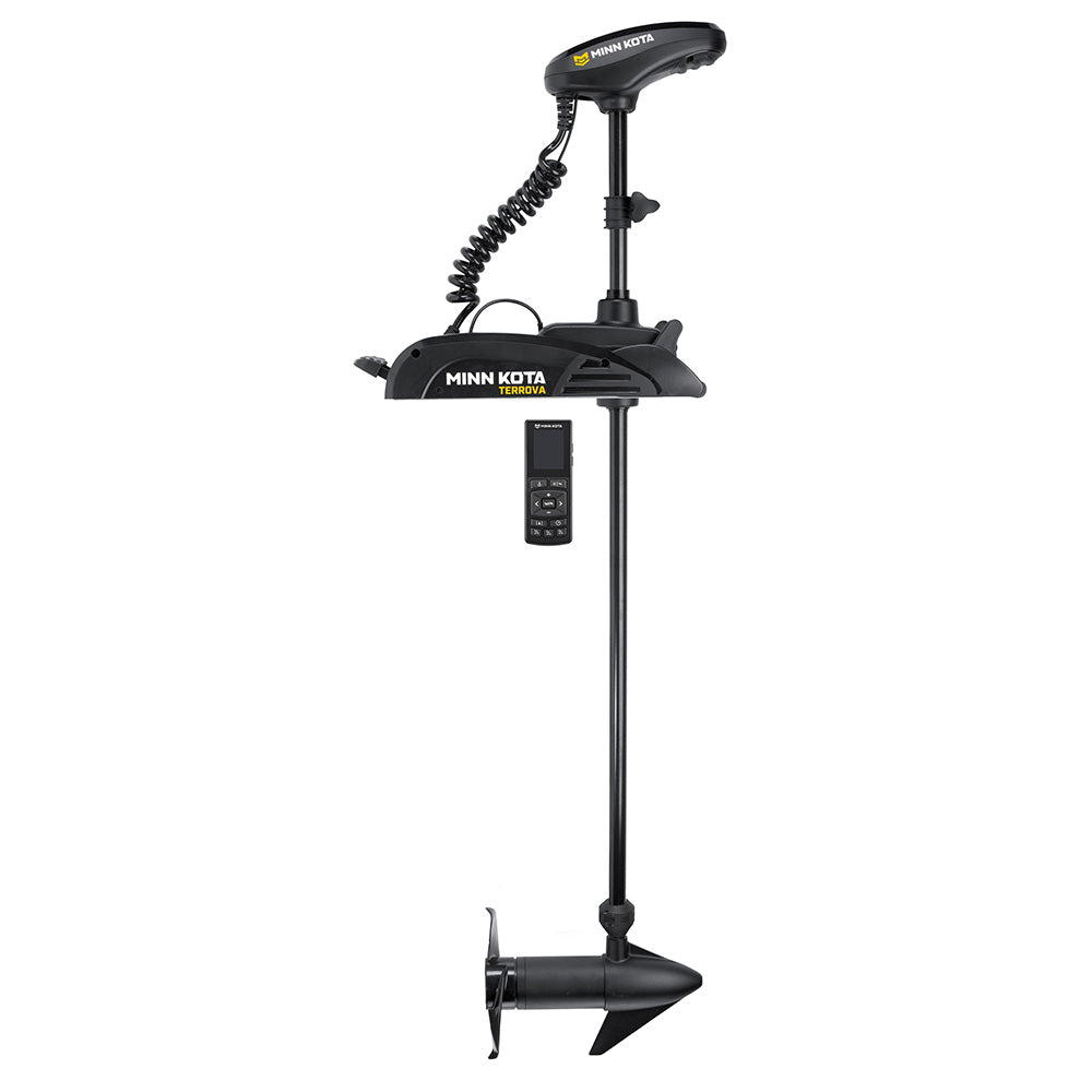 Minn Kota Terrova 55 Trolling Motor WR 12V 55lb Thrust 54 Shaft Wireless Remote wo Foot Pedal 1358301
