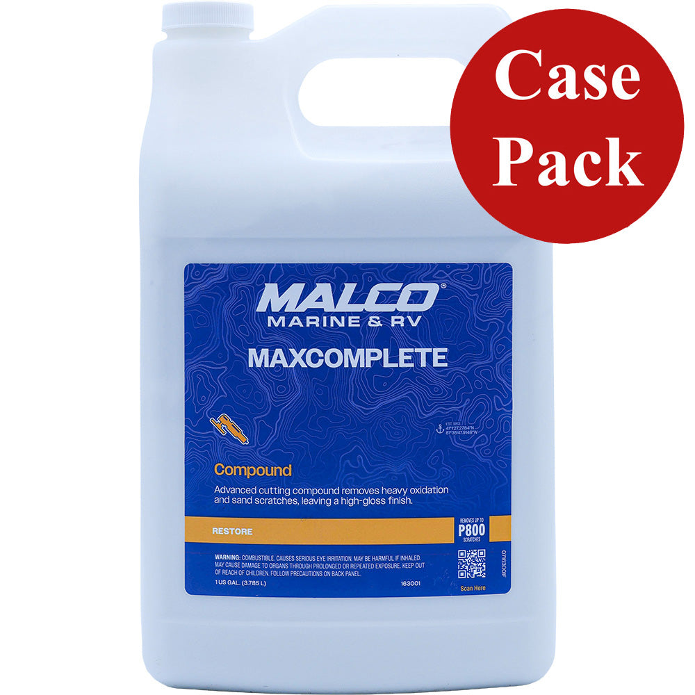 Malco MaxComplete Compound 1 Gallon Case of 4 163001CASE