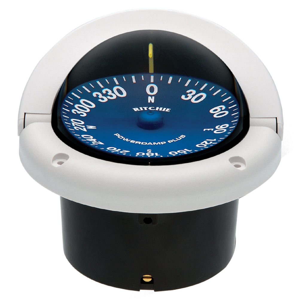 Ritchie SS1002W SuperSport Compass Flush Mount White SS1002W