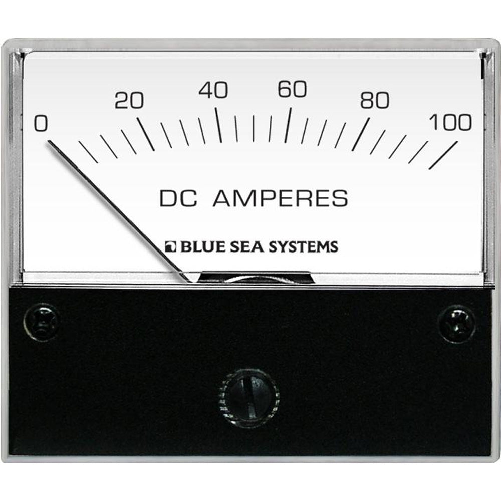 Blue Sea 8017 DC Analog Ammeter 234 Face 0100 Amperes DC 8017