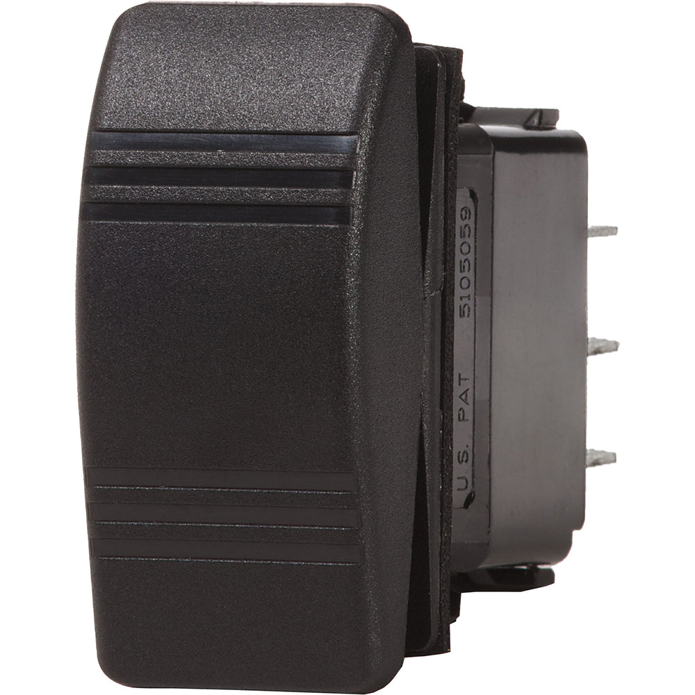 Blue Sea 8288 Water Resistant Contura III Switch DPST OFFON Black 8288