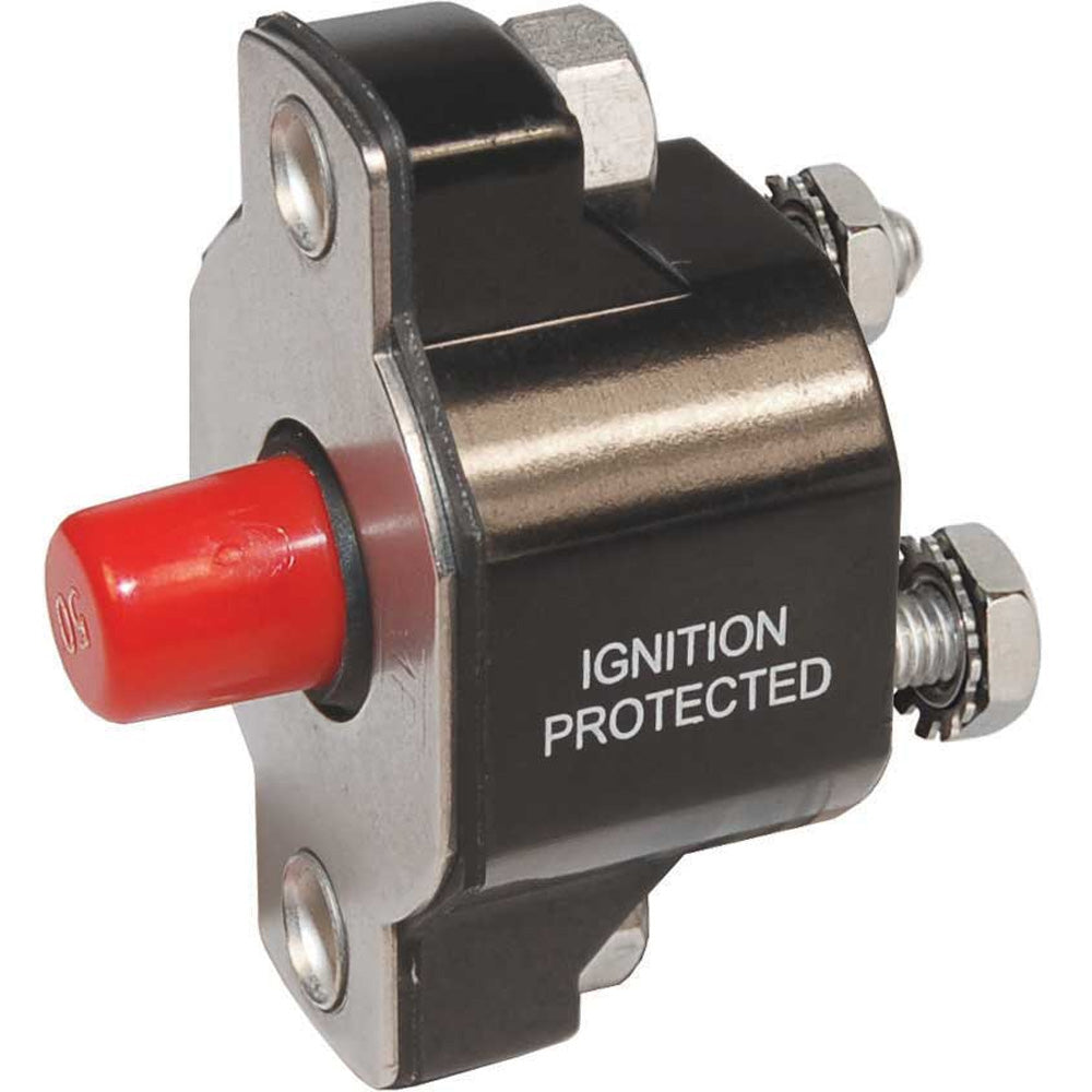 Blue Sea 2143 Medium Duty Push Button ResetOnly 60A 2143