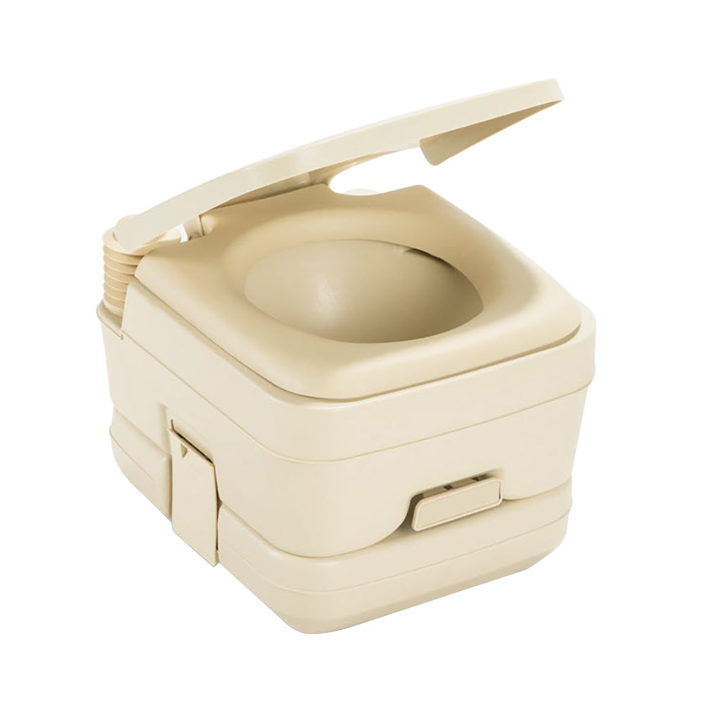 Dometic 964 Portable Toilet wMounting Brackets 25 Gallon Parchment 311096402