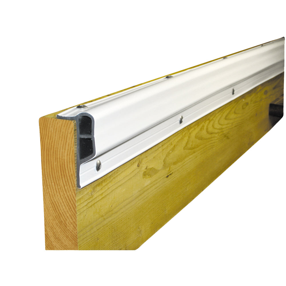 Dock Edge Dockguard Economy PVC Profile 10ft Roll White DE1135F