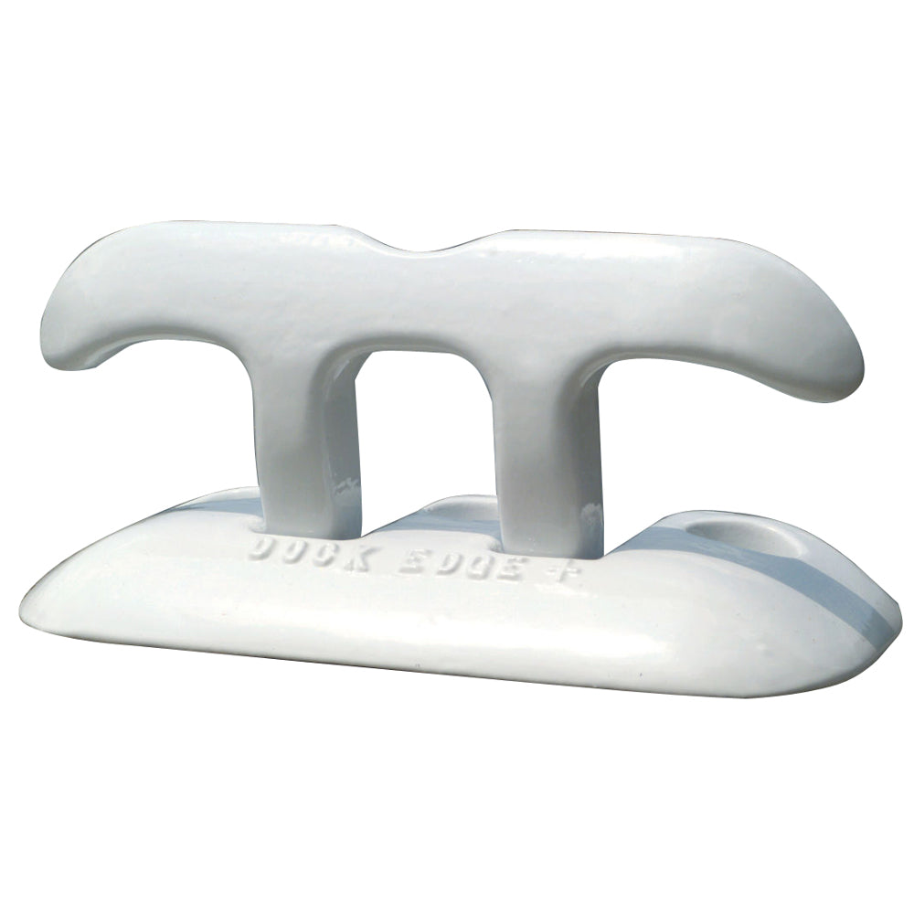 Dock Edge Flip Up Dock Cleat 8 White DE2608WF