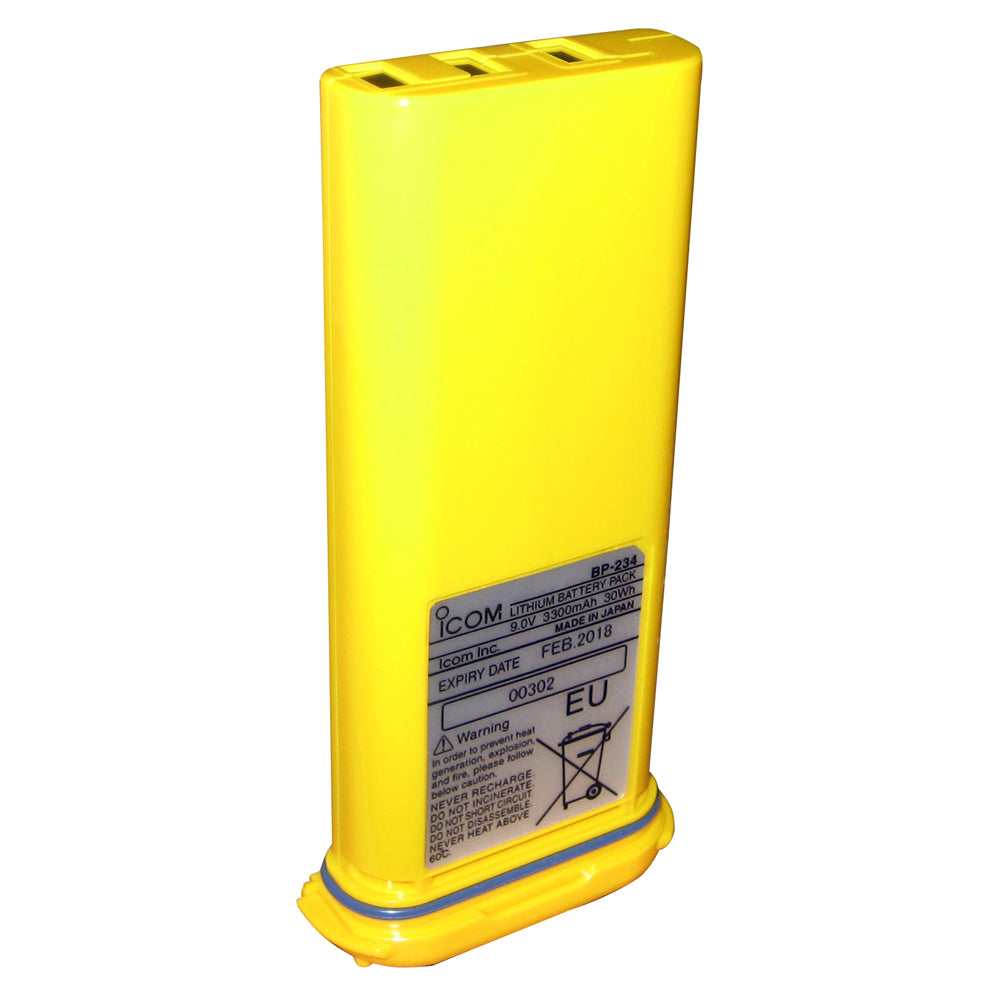 Icom Lithium Battery Pack 3300mAh fICGM1600 ICGM1600K BP234