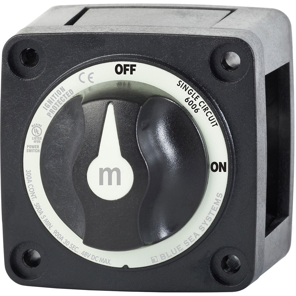Blue Sea 6006200 Battery Switch Mini ONOFF Black 6006200