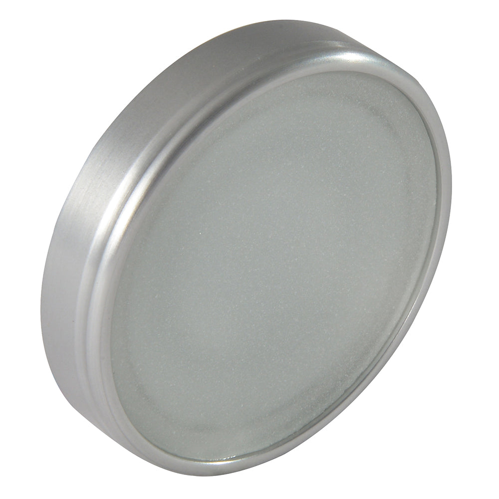 Lumitec Halo Flush Mount Down Light Brushed Finish 4Color WhiteBlueRedPurple NonDimming 112800