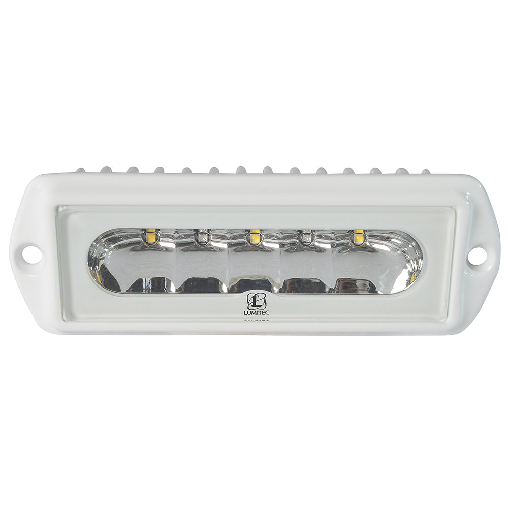 Lumitec Capri2 Flush Mount LED Flood Light 2Color WhiteBlue Dimming 101099