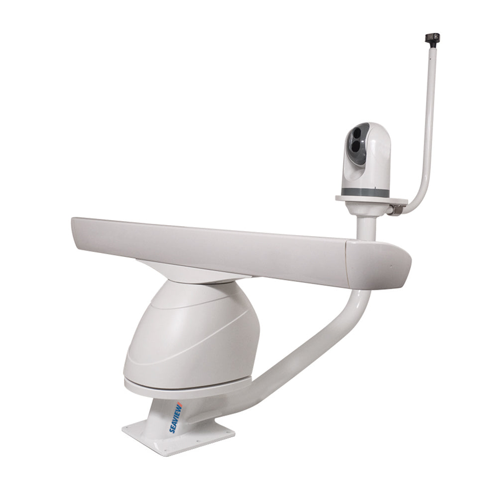 Seaview Dual Mount AFT Leaning fClosed or Open Array Radars Satdomes or Cameras PMADM3M1