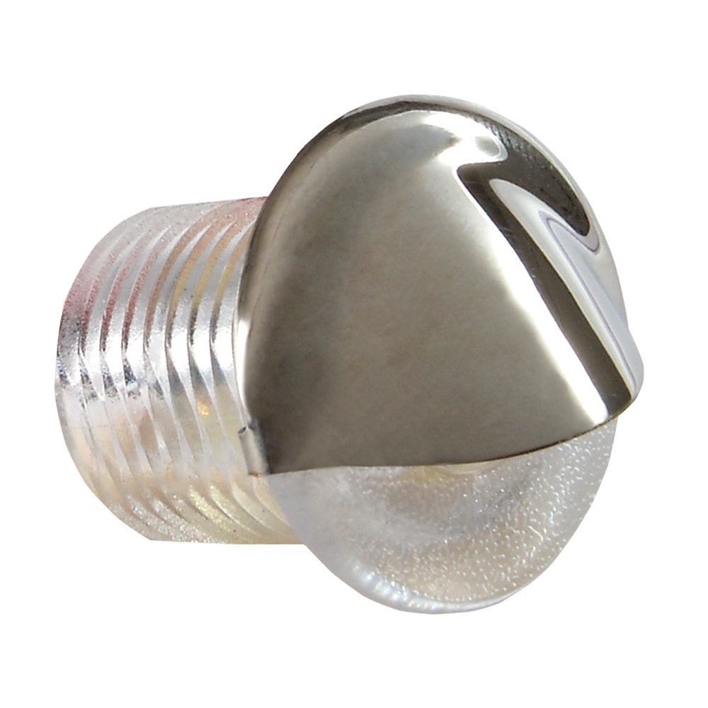 Lumitec Aruba Courtesy Light Polished SS Finish White NonDimming 101144