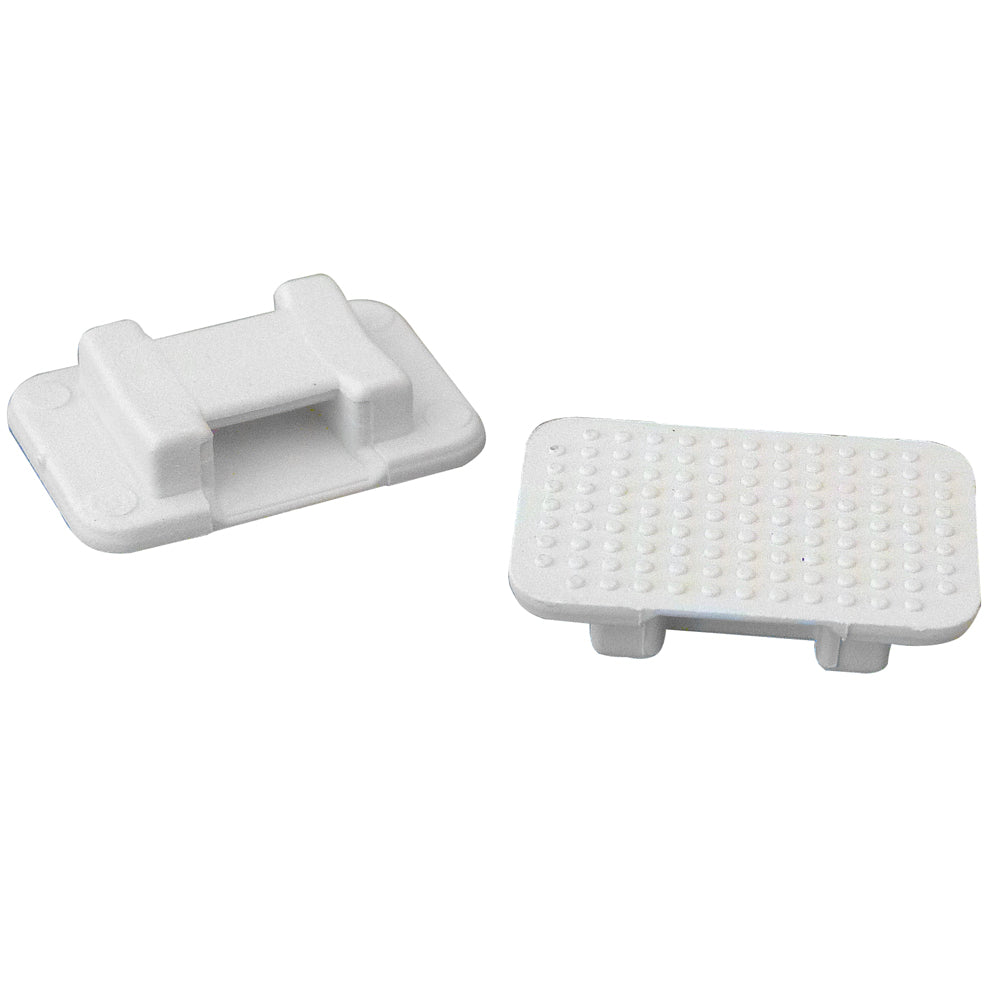 Weld Mount AT5 Large White Nylon Wire Tie Mount Qty 50 805950