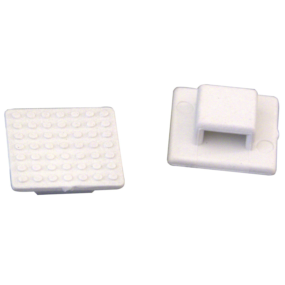 Weld Mount AT3 Small White Nylon Wire Tie Mount Qty 100 803900