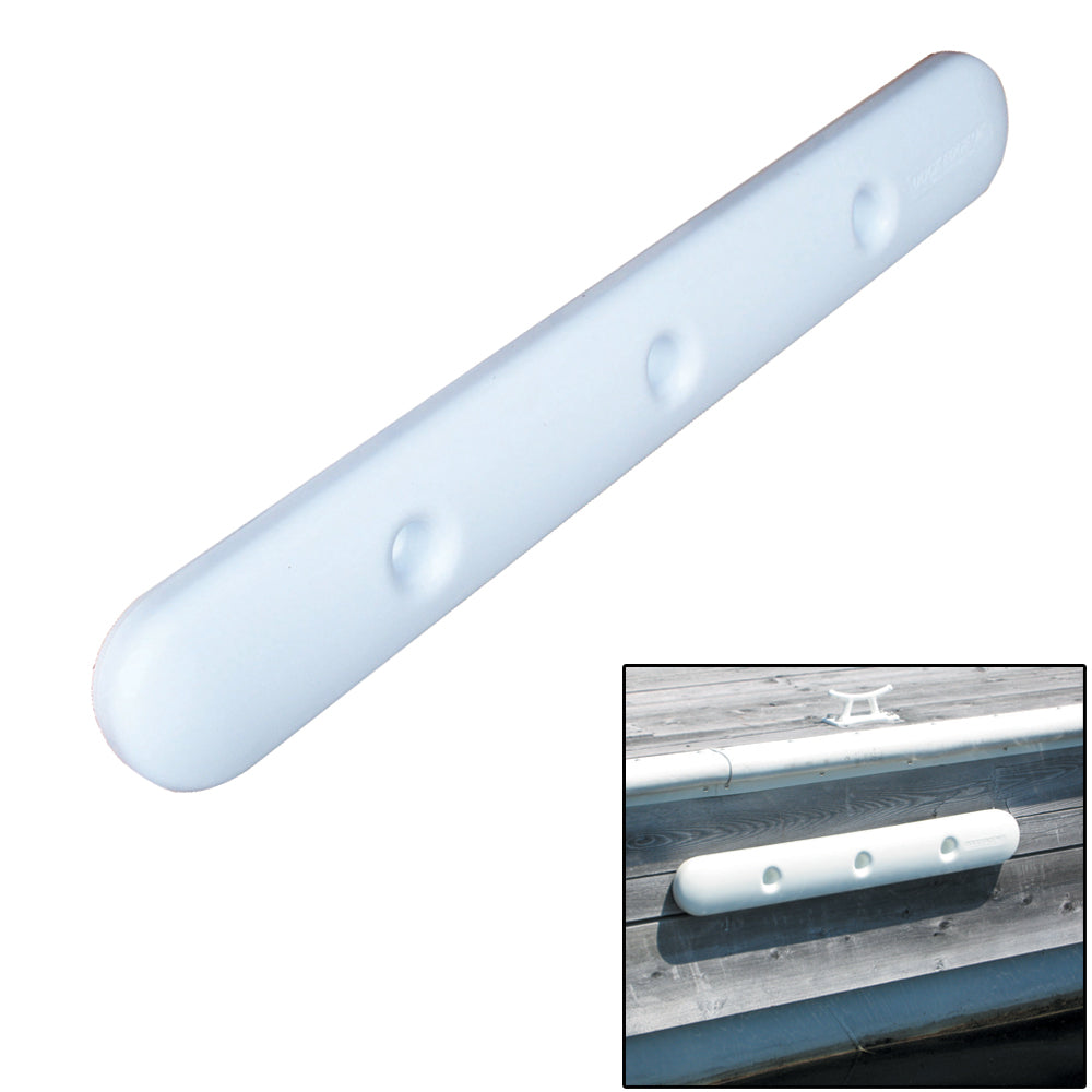 Dock Edge Ultragard 35 PVC Dock Cushion White DE1008F