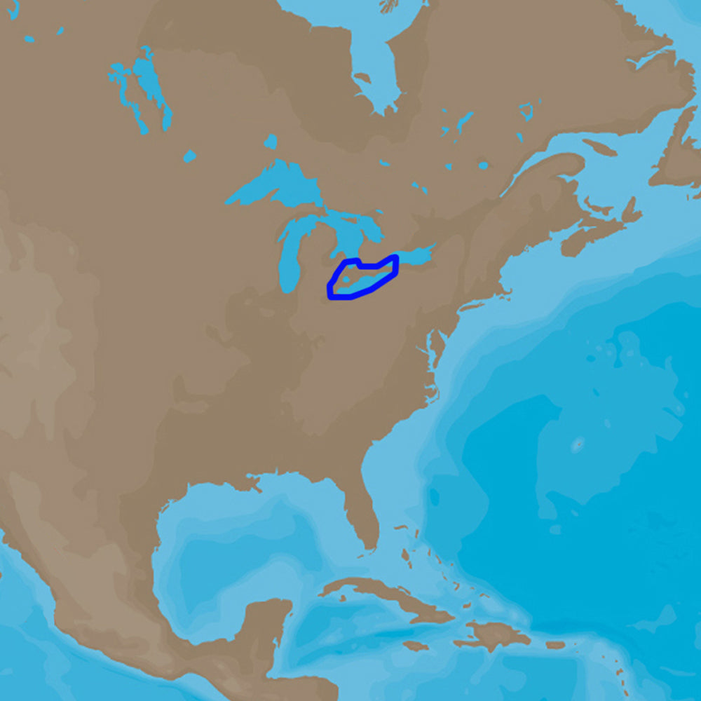 CMAP 4D NAD933 Lake Erie and Lake St Clair MNAD933MS