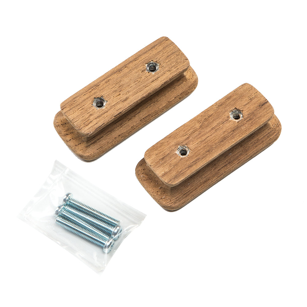 Whitecap Teak Rectangular Drawer Knob 234L 2 Pack 60131A